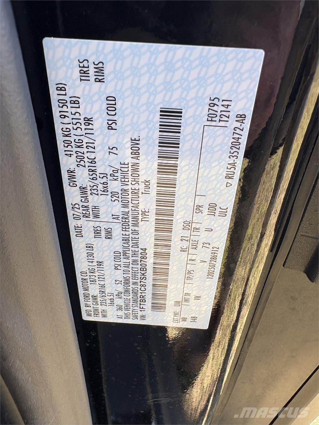 FRD 250 TRANS Camiones caja cerrada