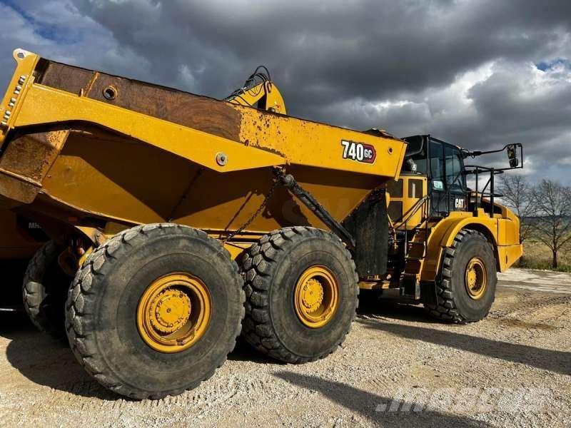 CAT 740GC Dúmpers articulados