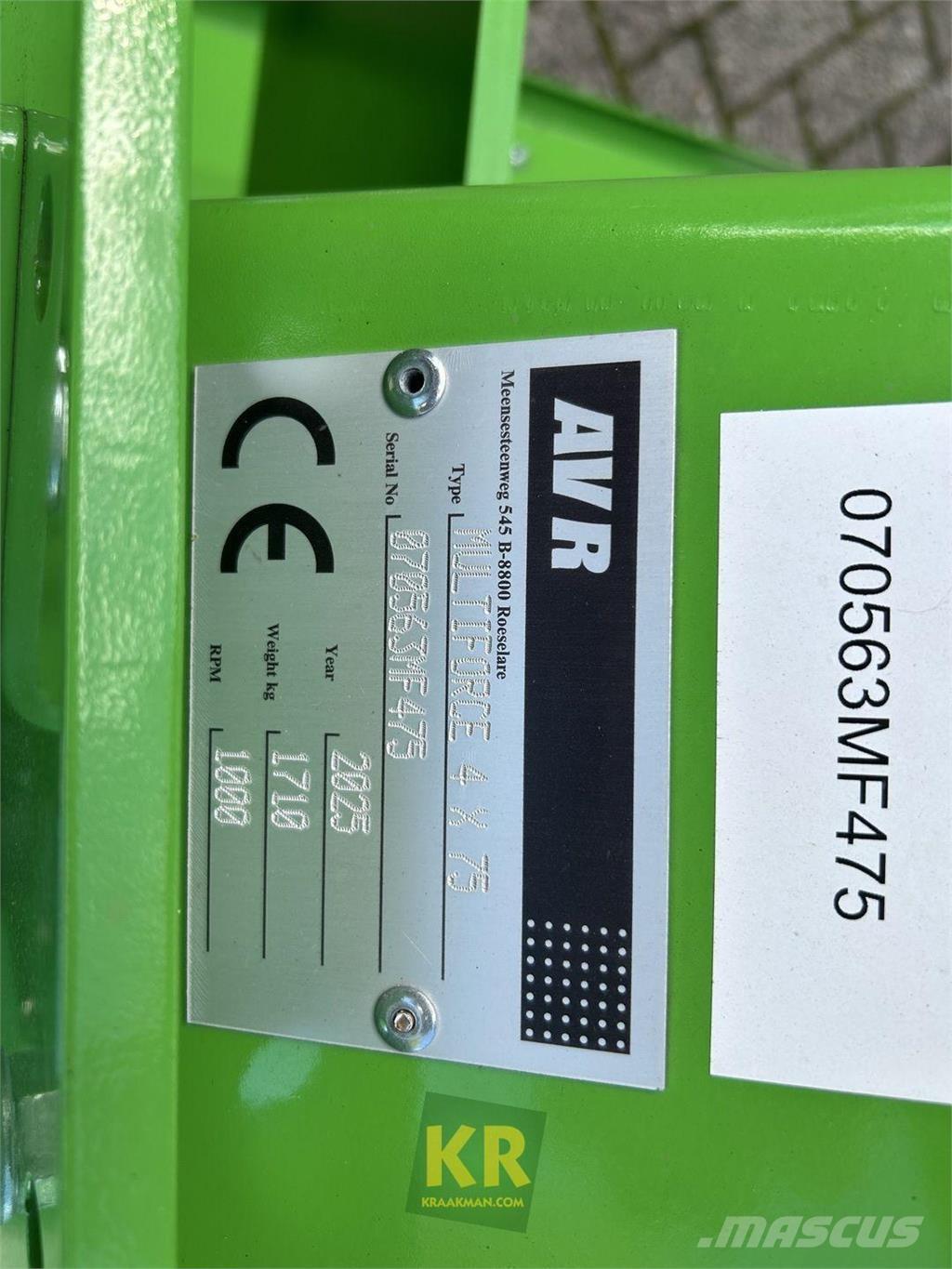 AVR MultiForce Desbrozadoras de patatas