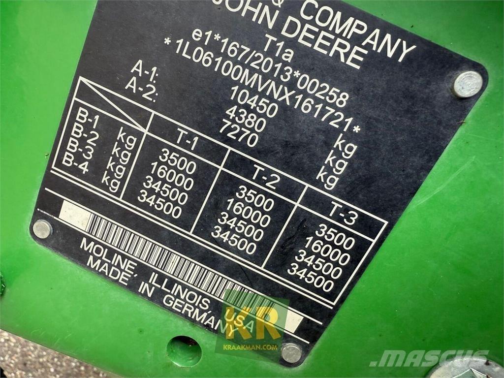 John Deere 6100M Tractores
