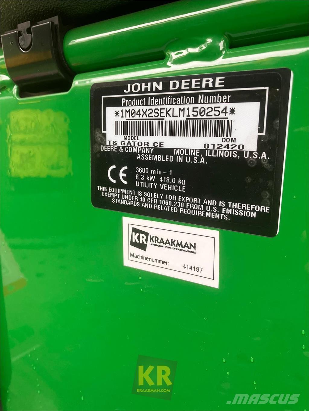 John Deere TS 4X2 Todoterrenos