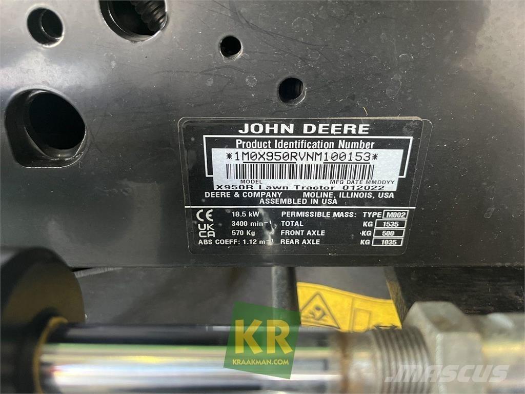 John Deere X950R Tractores corta-césped