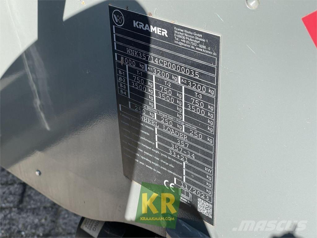 Kramer Overig Cargadoras sobre ruedas