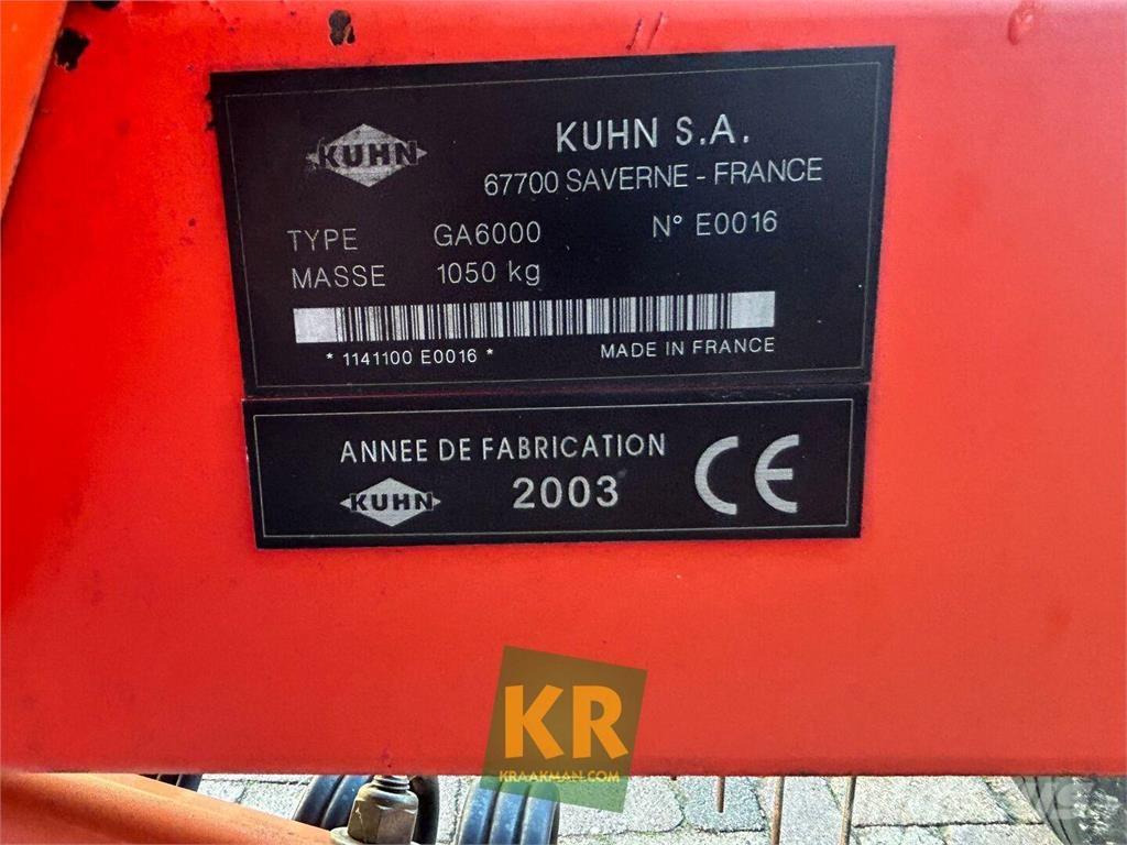 Kuhn GA 6000 Rastrillos y henificadores