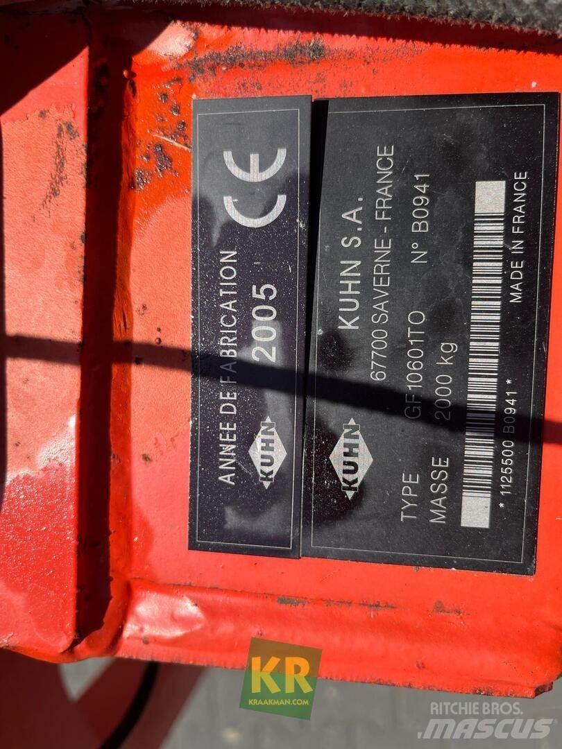 Kuhn GF 10601 Rastrillos y henificadores