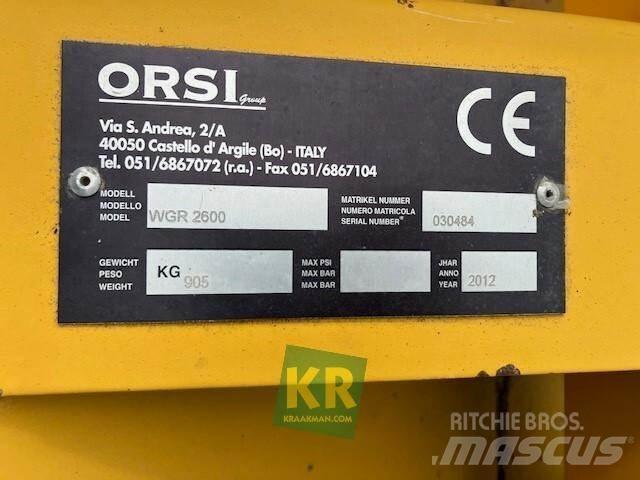 Orsi WGN 2600 Segadoras y cortadoras de hojas para pastos