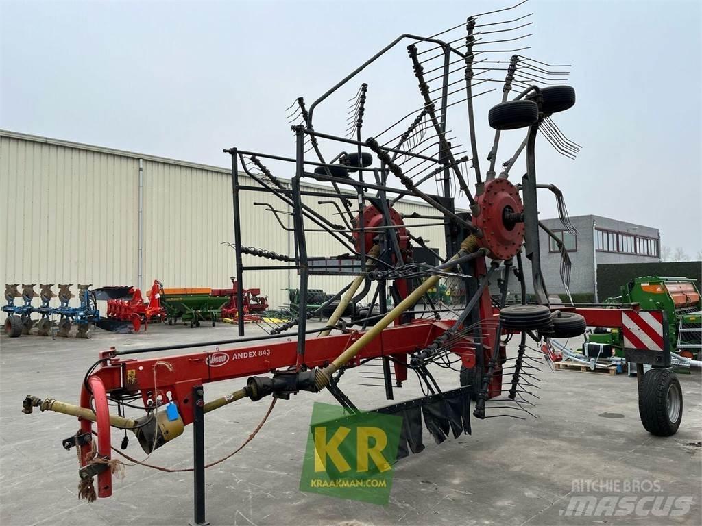 Vicon Andex 843 Rastrillos y henificadores