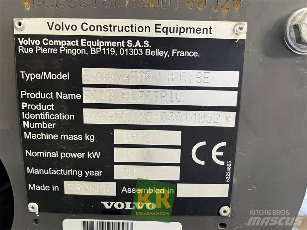 Volvo EC18E Excavadoras de cadenas