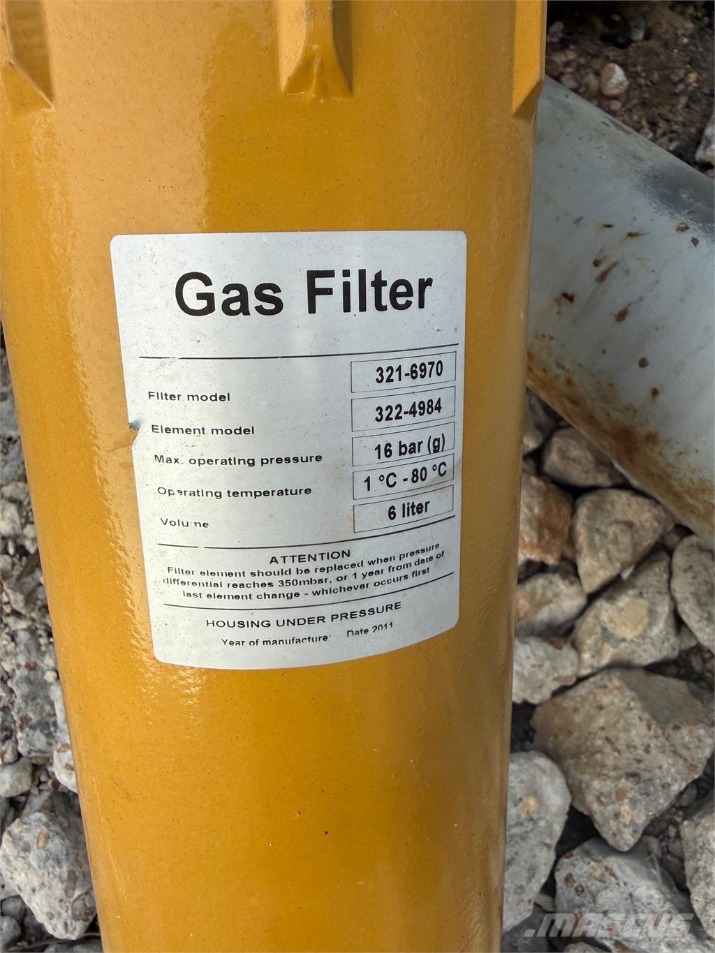 CAT Gas Filter Motores
