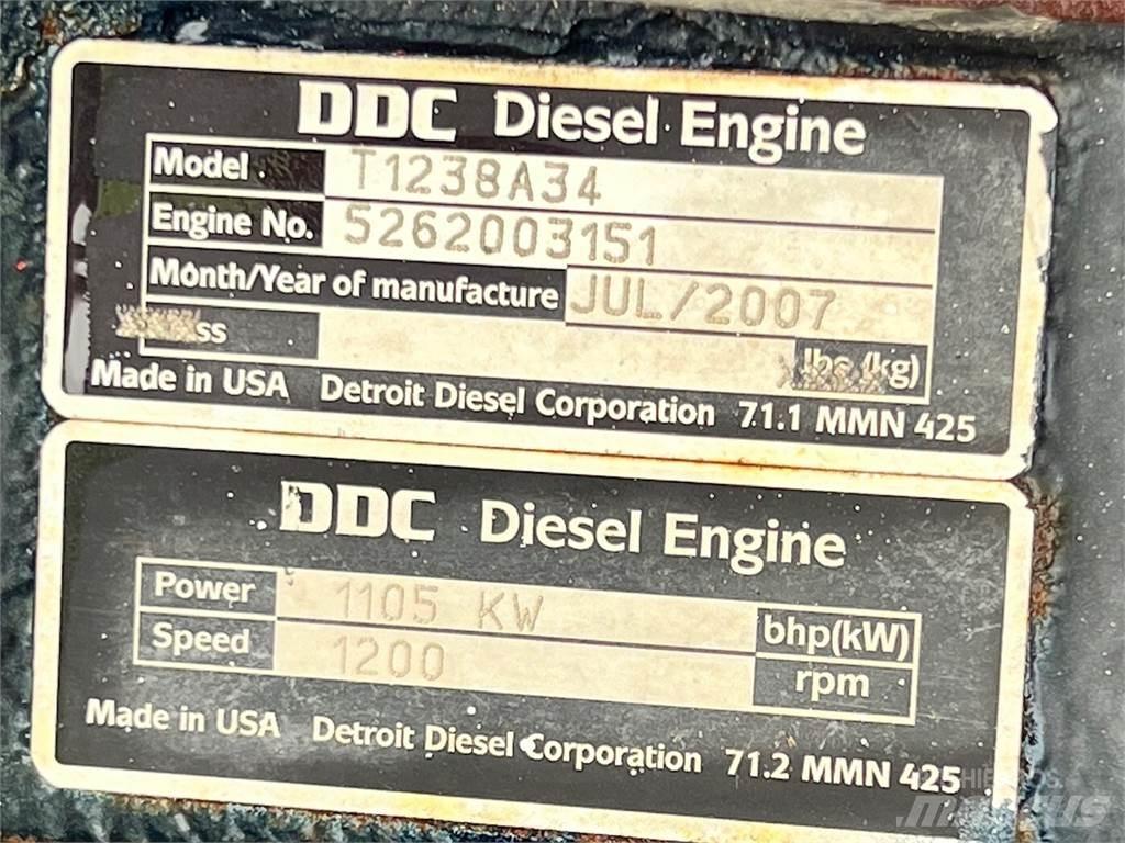 MTU 12V4000 Motores