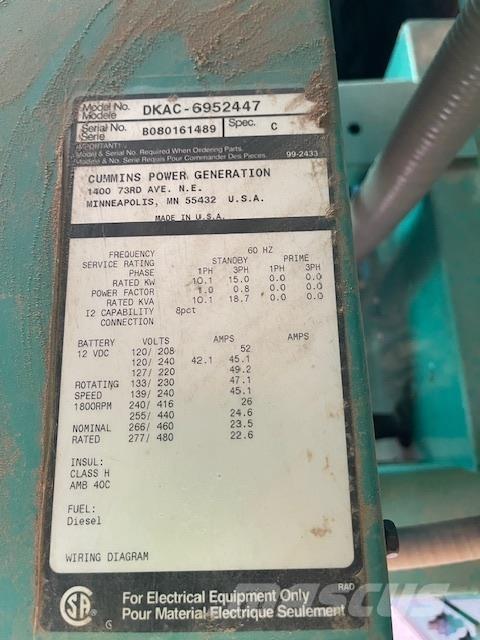 Onan 15kW Generadores diesel