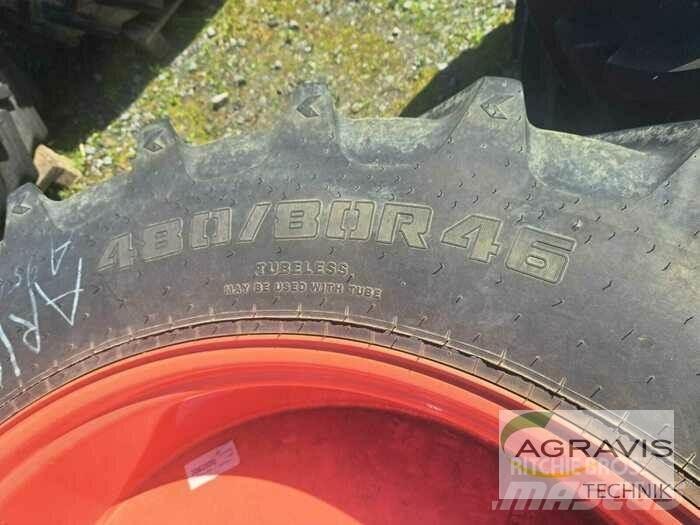  480/80R46 Neumáticos, ruedas y llantas
