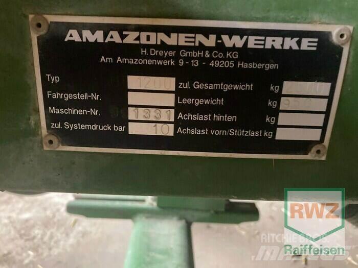 Amazone UF 1200 Pulverizadores arrastrados