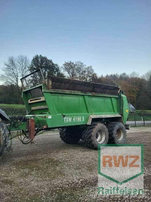 Bergmann TSW 4190 Remolques esparcidores de estiércol