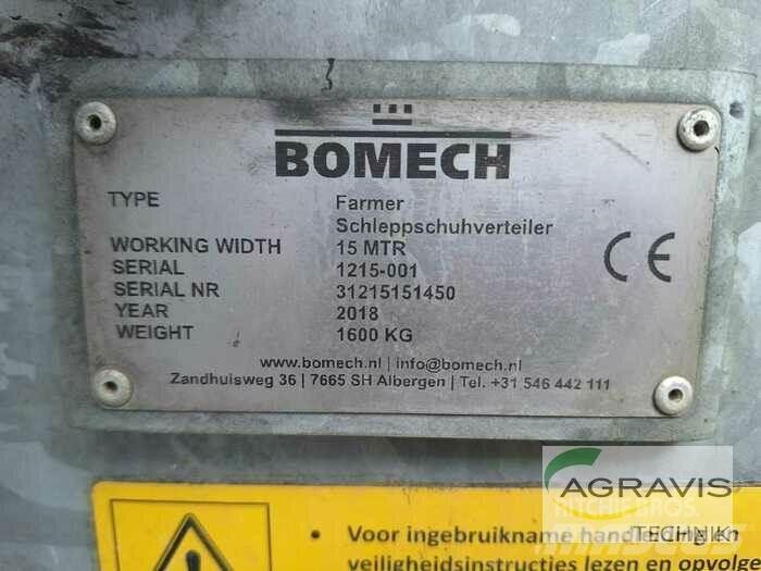 Bomech FARMER 15 Otras máquinas de fertilización