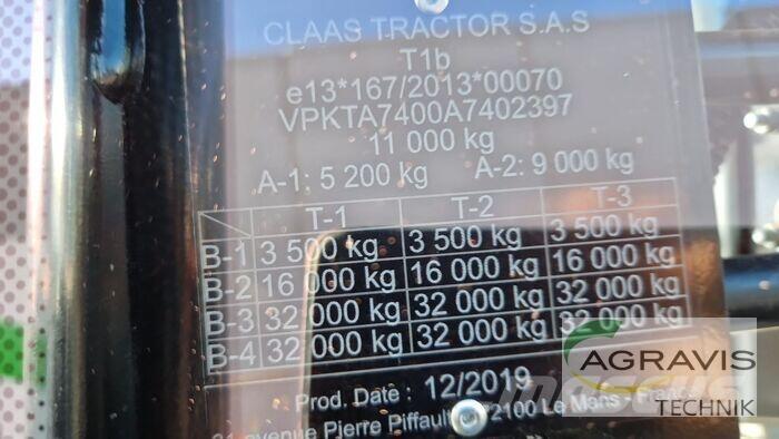 CLAAS ARION 550 CEBIS Tractores