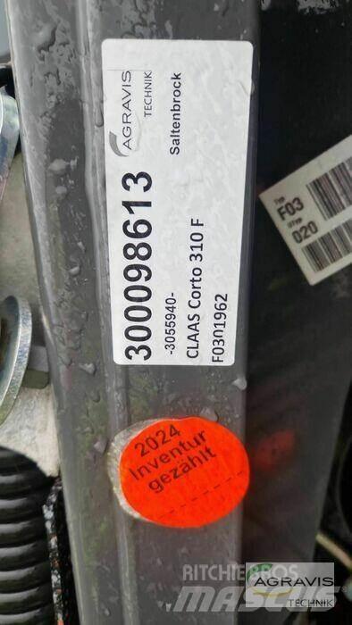 CLAAS CORTO 310 F Segadoras