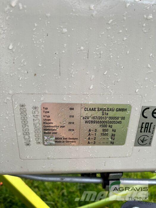 CLAAS LINER 2900 TREND Rastrillos y henificadores