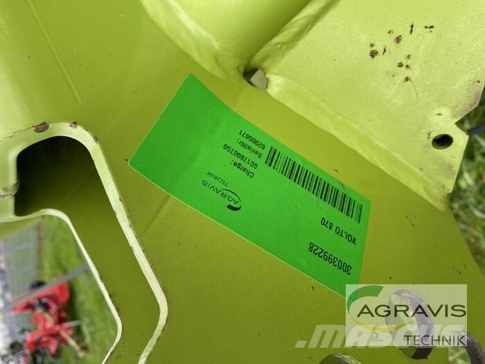 CLAAS VOLTO 870 Rastrillos y henificadores