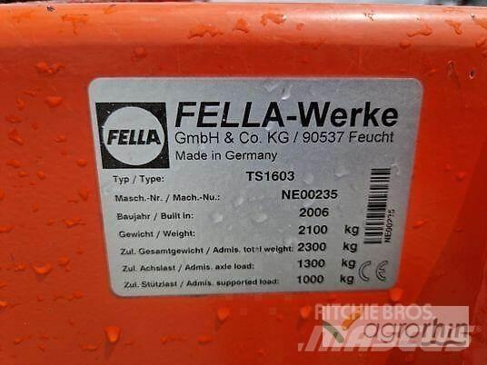 Fella 1603 Rastrillos y henificadores