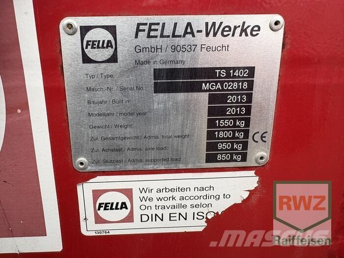 Fella Schwader TS 1402 Rastrillos y henificadores