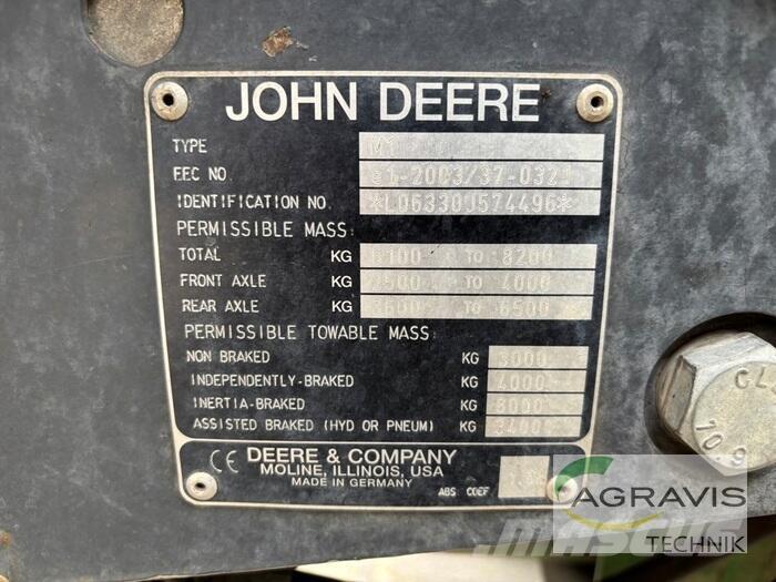 John Deere 6330 Tractores