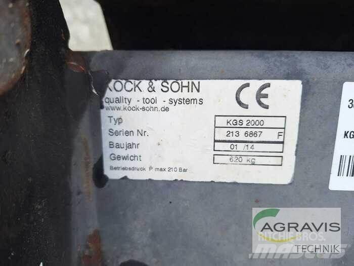 Kock KGS 2000 XL Otros accesorios para tractores
