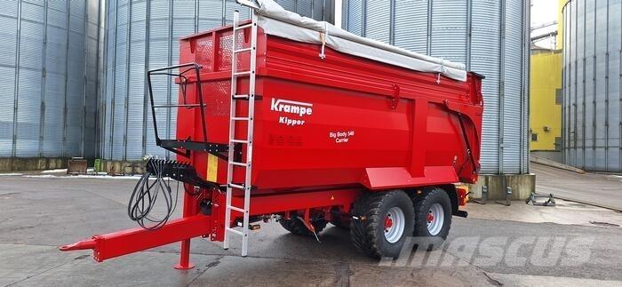 Krampe BB540 Remolques volquete