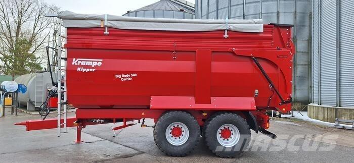 Krampe BB540 Remolques volquete