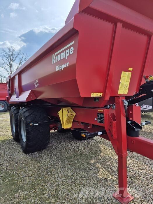 Krampe HD550 Carrier Remolques volquete