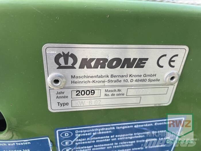Krone KW 6.02/6 Rastrillos y henificadores