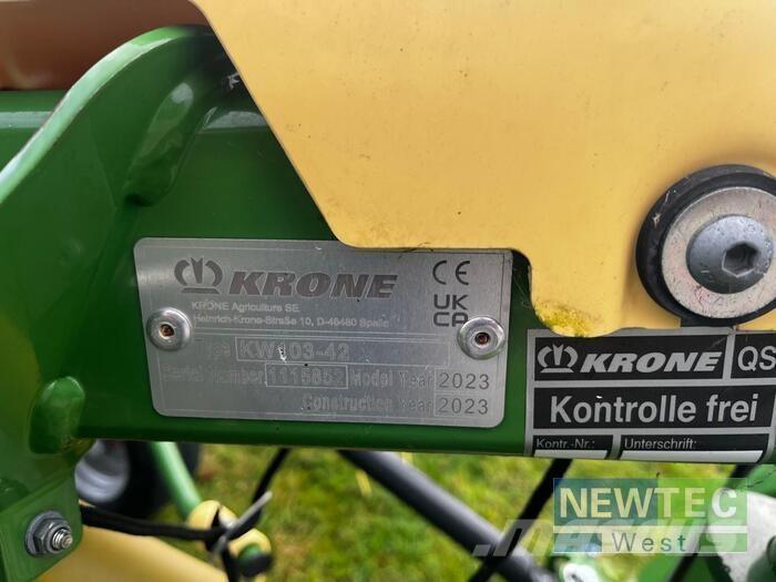 Krone VENDRO 560 Rastrillos y henificadores