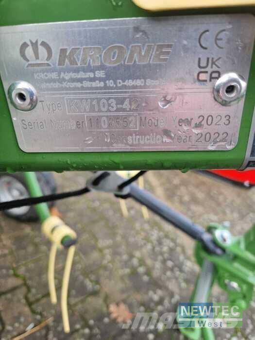 Krone VENDRO 560 Rastrillos y henificadores
