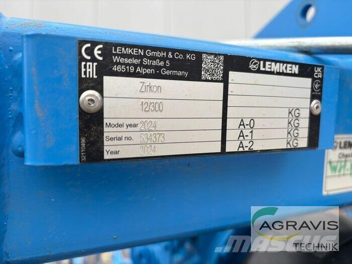 Lemken ZIRKON 12/300 Gradas rotativas / rotocultivadores