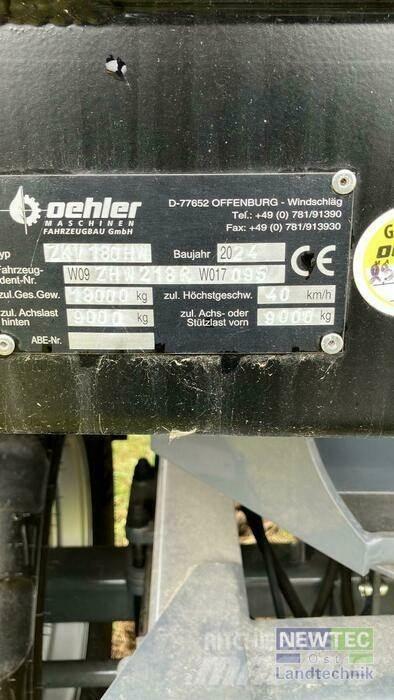 Oehler OL ZDK/HW 180 Remolques volquete