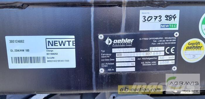 Oehler OL ZDK/HW 180 Remolques volquete