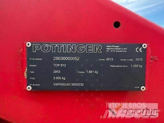 Pöttinger TOP 812 Rastrillos y henificadores