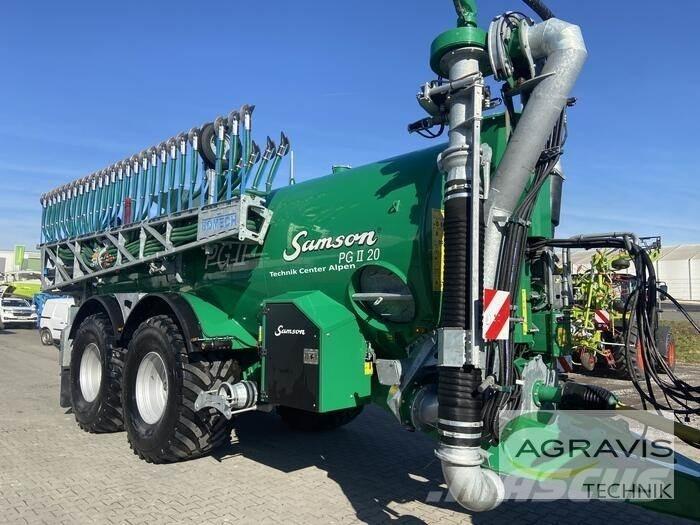 Samson PG II 20 Remolques esparcidores de estiércol