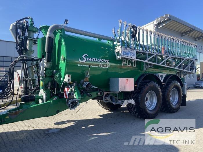 Samson PG II 20 Remolques esparcidores de estiércol