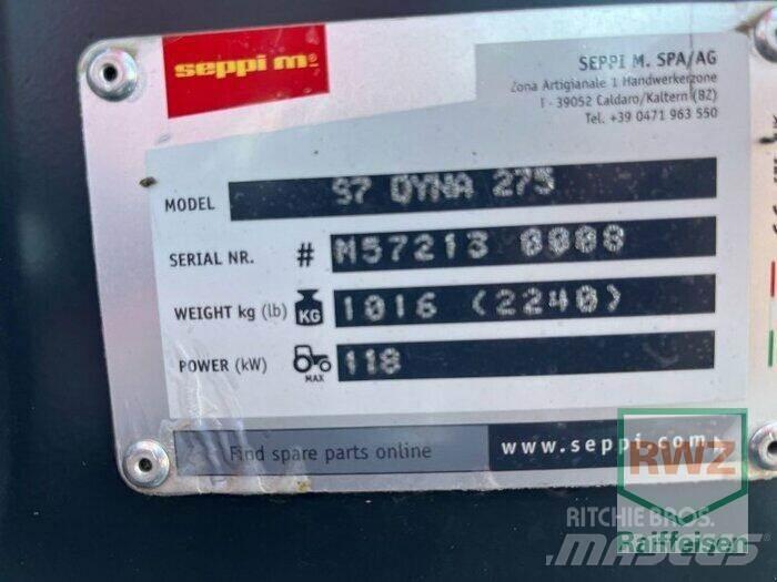 Seppi S 7 Dyna L 275 Segadoras y cortadoras de hojas para pastos