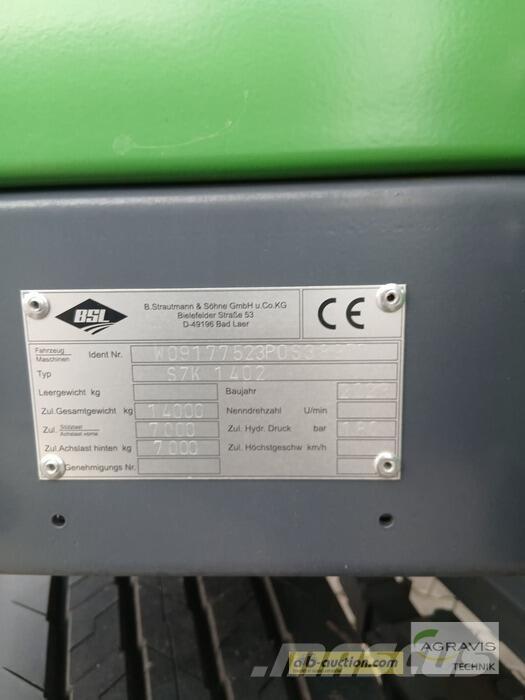 Strautmann SZK 1402 Remolques volquete