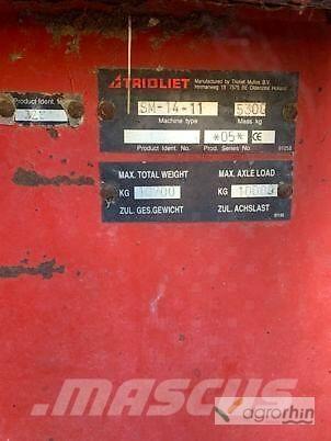 Trioliet SM-14 Otras máquinas de fertilización