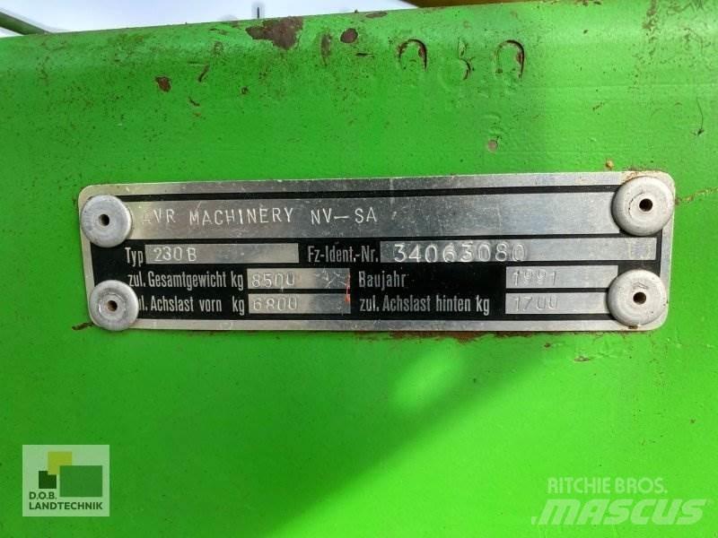 AVR 230 B Cosechadoras y excavadoras para patata