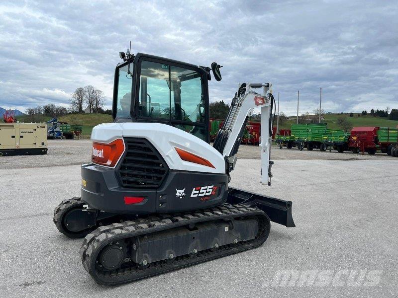 Bobcat E 55 Excavadoras de ruedas