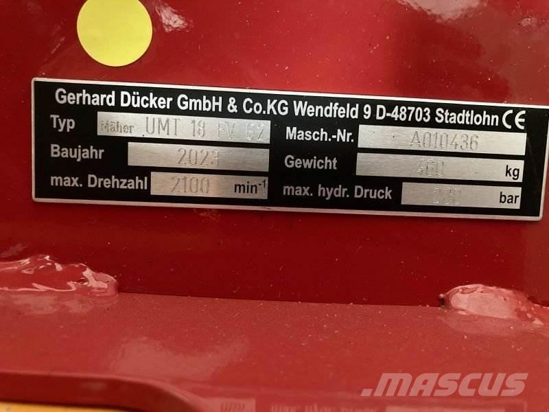Dücker UMT 18 Corta-césped manual