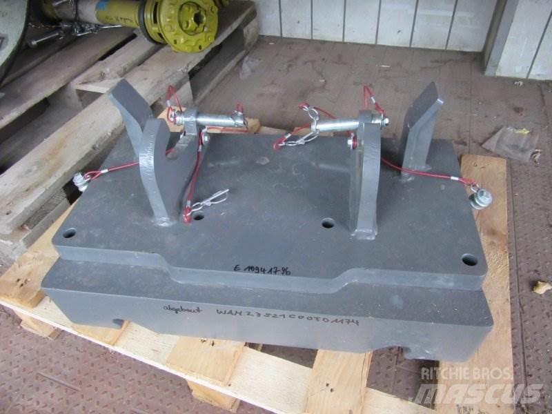Fendt gewicht Tractores