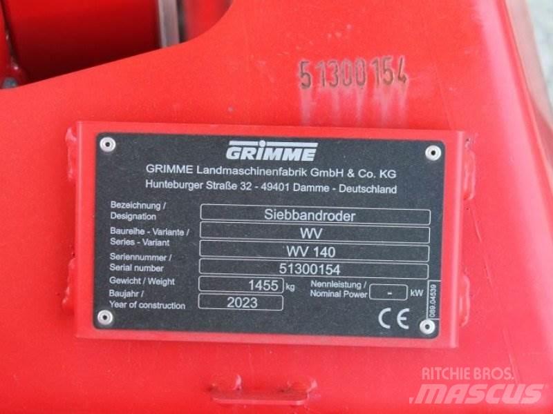 Grimme WV 140 Cosechadoras de bulbos