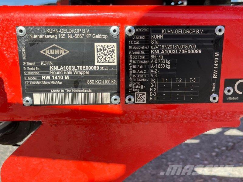 Kuhn RW 1410M Envolvedoras