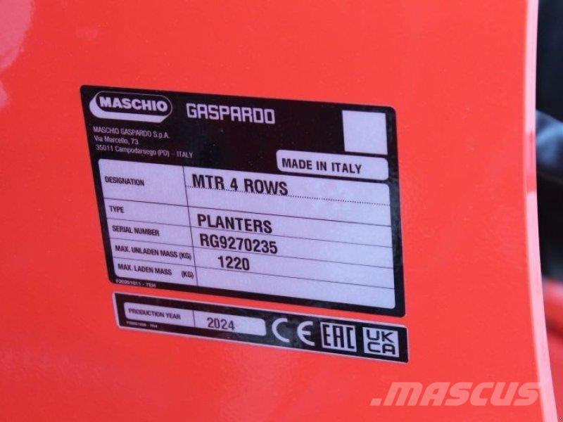 Maschio MTR 4 Otras máquinas para siembra
