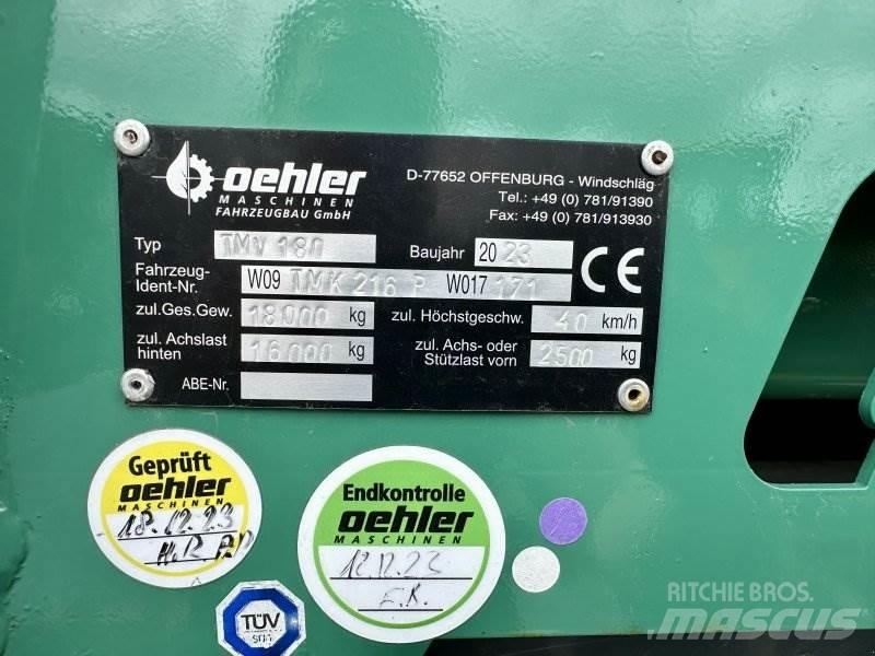 Oehler TMK 180 Remolques volquete
